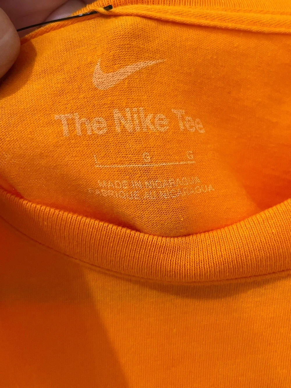 NWT Nike Tennessee Volunteers Orange Campus Mascot T-Shirt‎ Mens Size Large